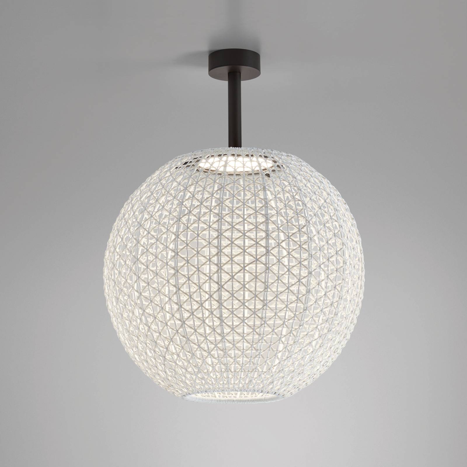 Bover Nans Sphere PF/60 LED-utomhustaklampa beige