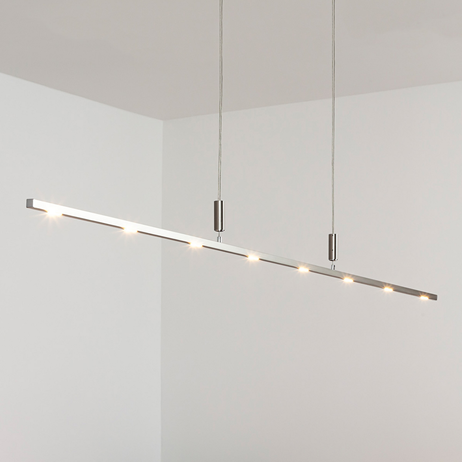 180 cm - wąska lampa sufitowa LED Tolu, ściemniana