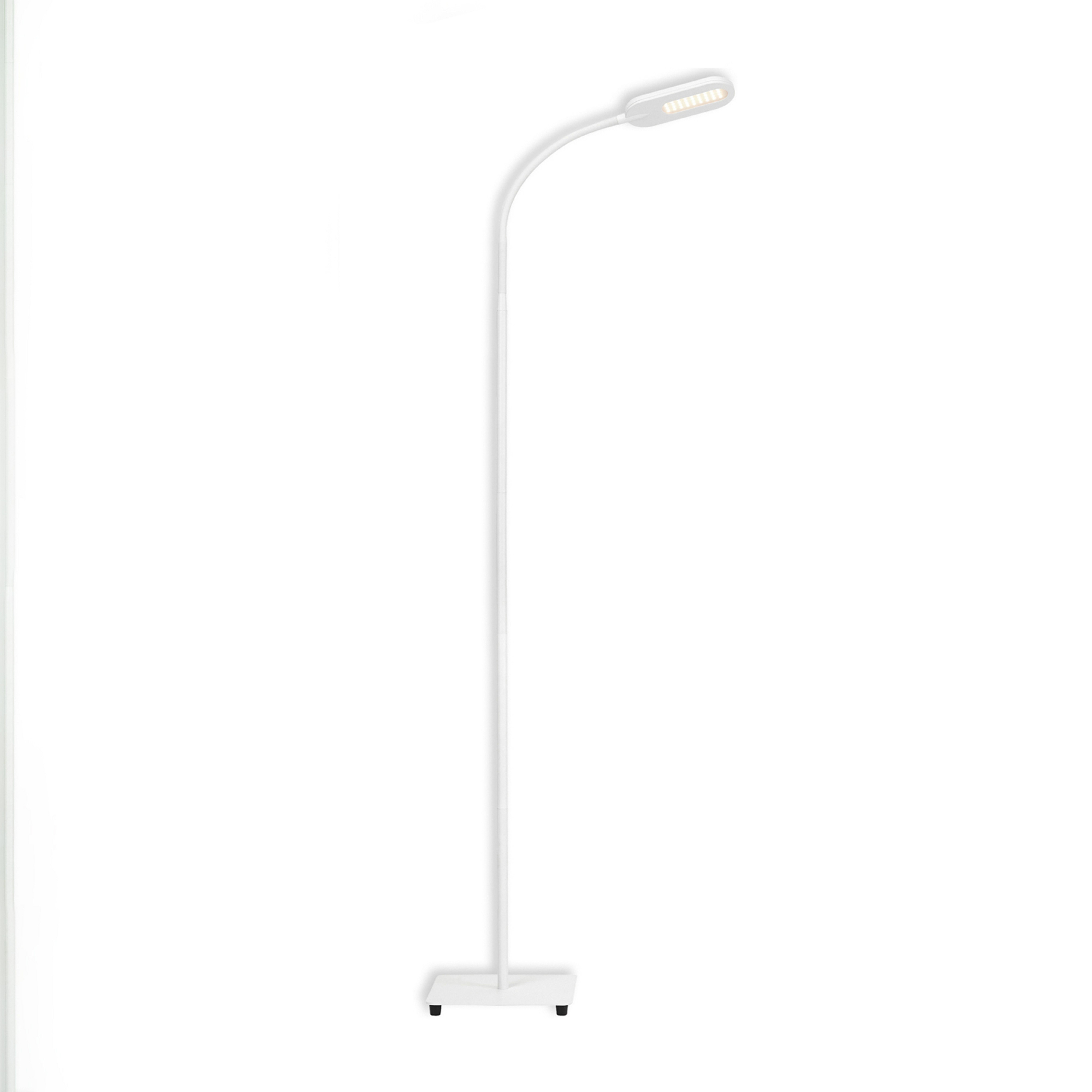 Piantana LED Office Step, bianco, dimming, CCT