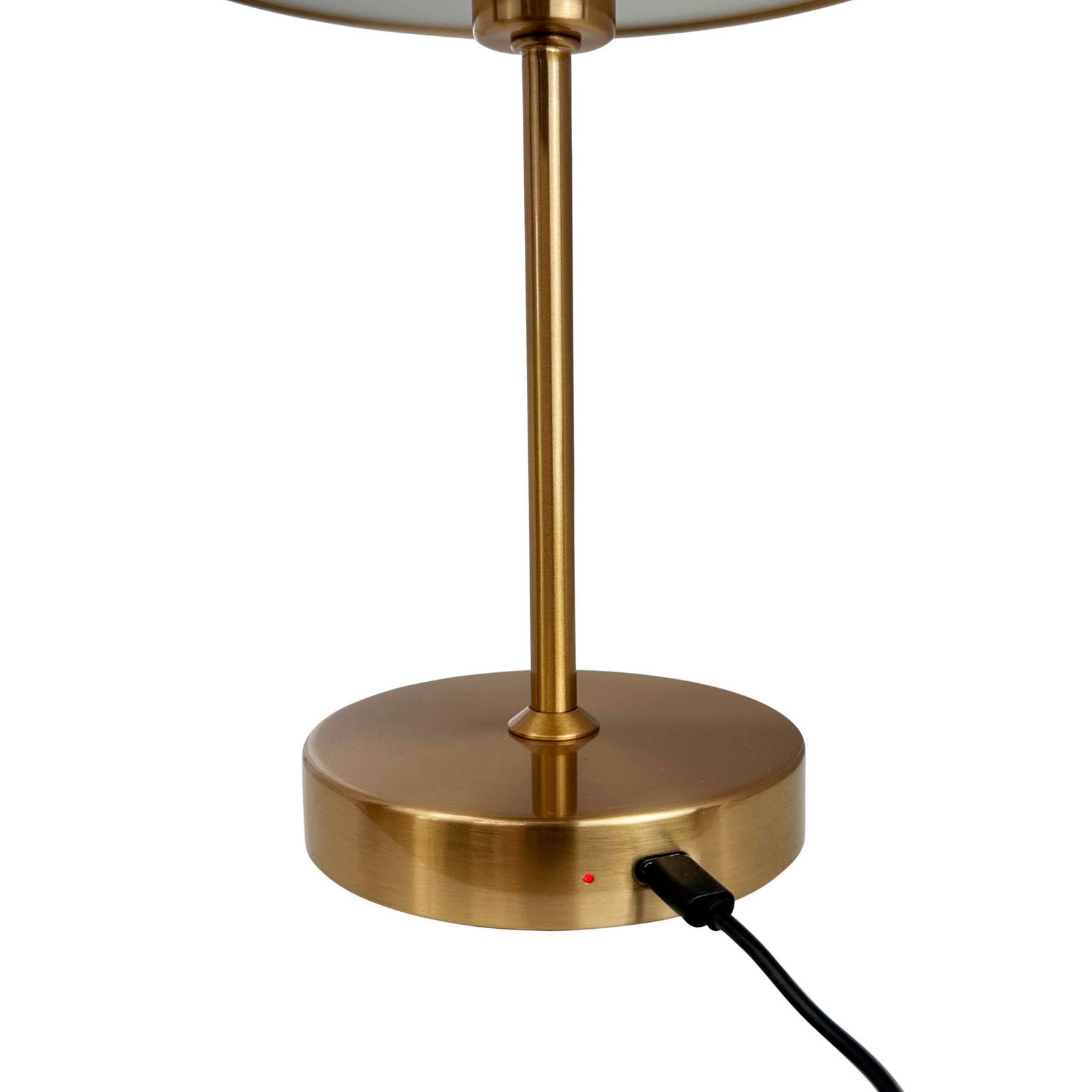 Dyberg Larsen Stockholm bordlampe, antik messing