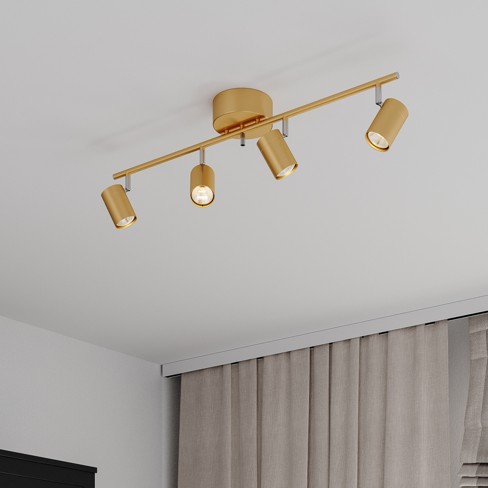 Alternativ bild 1 för By Rydéns - Correct Plafond L83 Gold By Rydéns