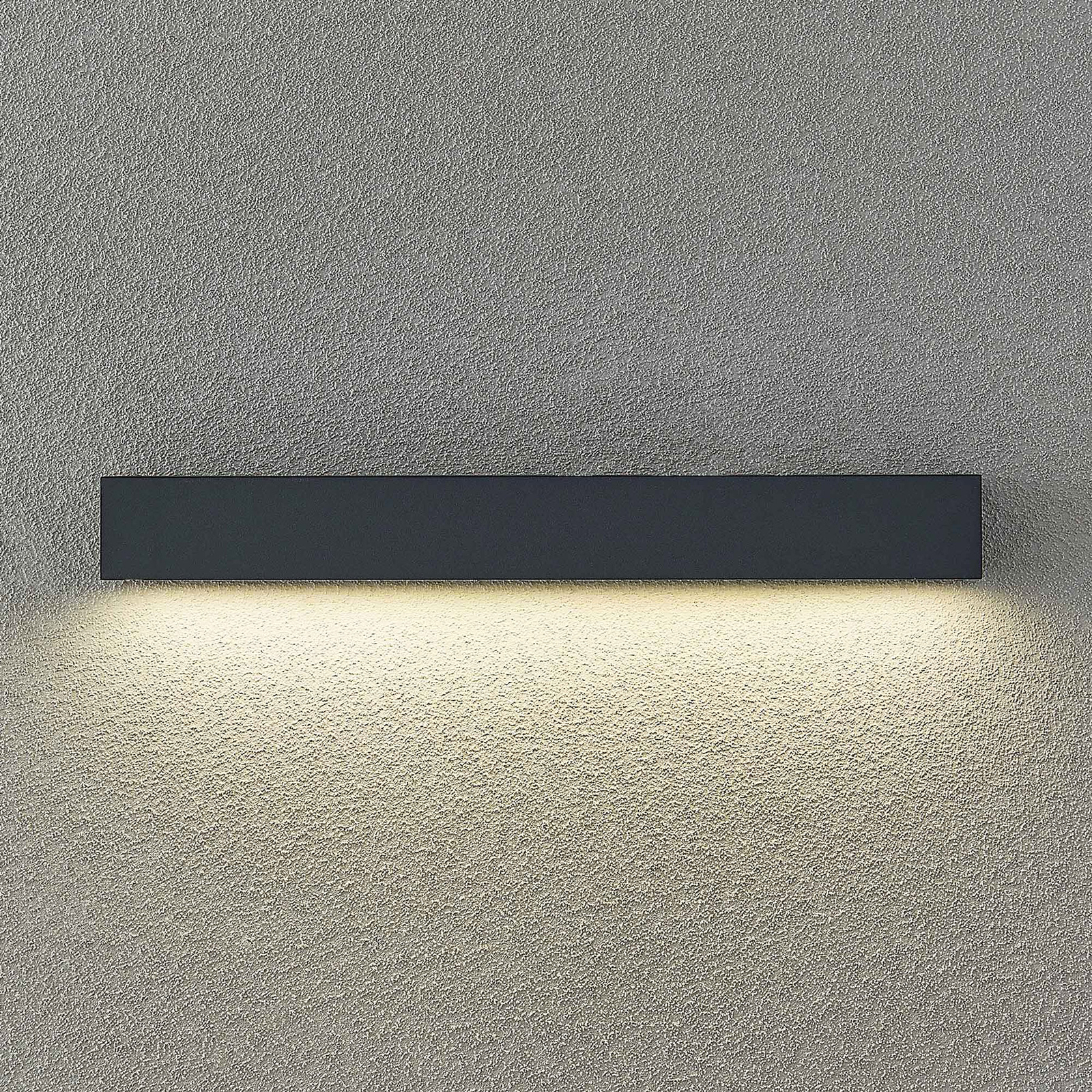 Arcchio Lengo LED-Wandlampe CCT 50cm, 1-fl. grafit