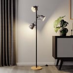 Lindby Adalin floor lamp, grey