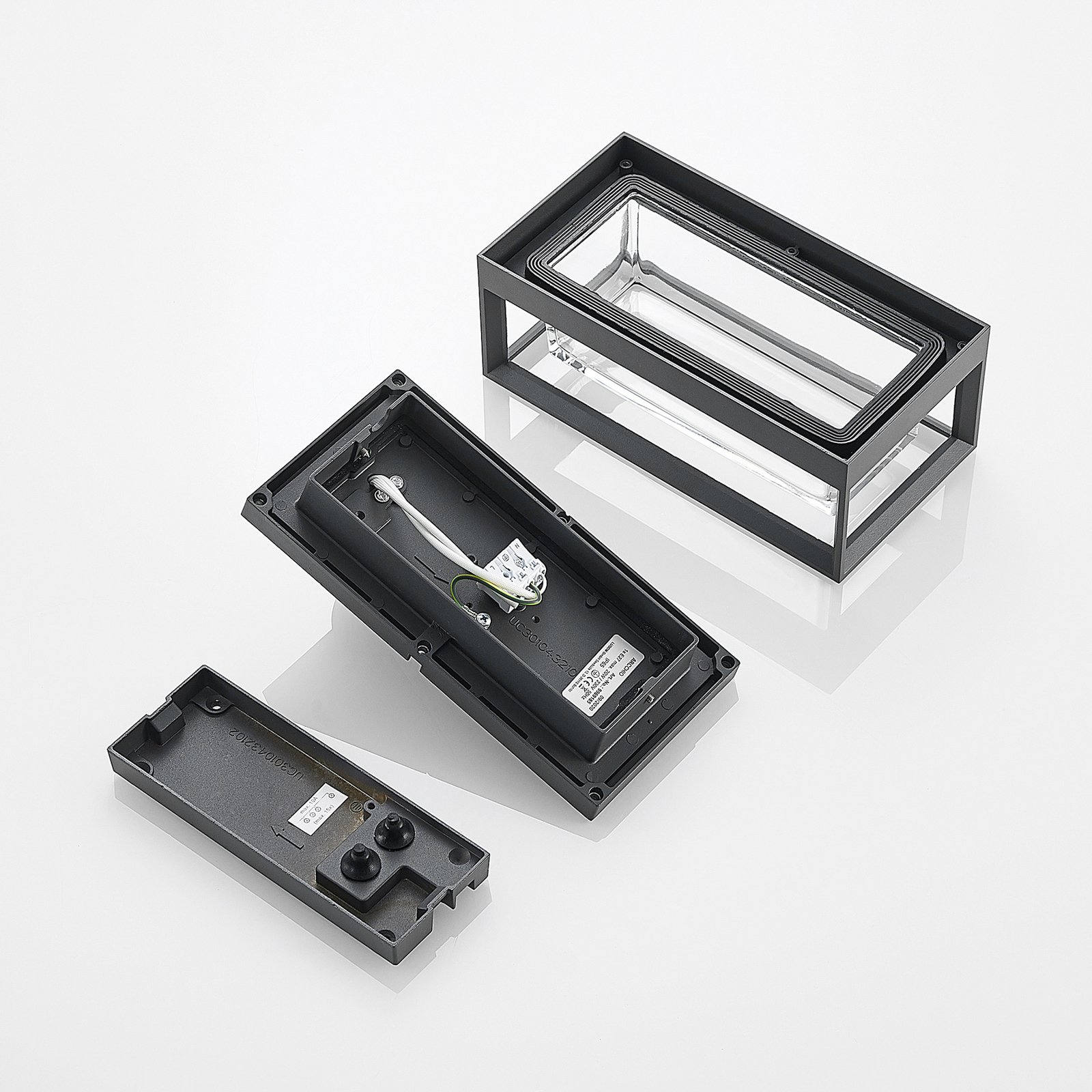 Ismera Candeeiro de Parede Exterior Dark Grey - Arcchio