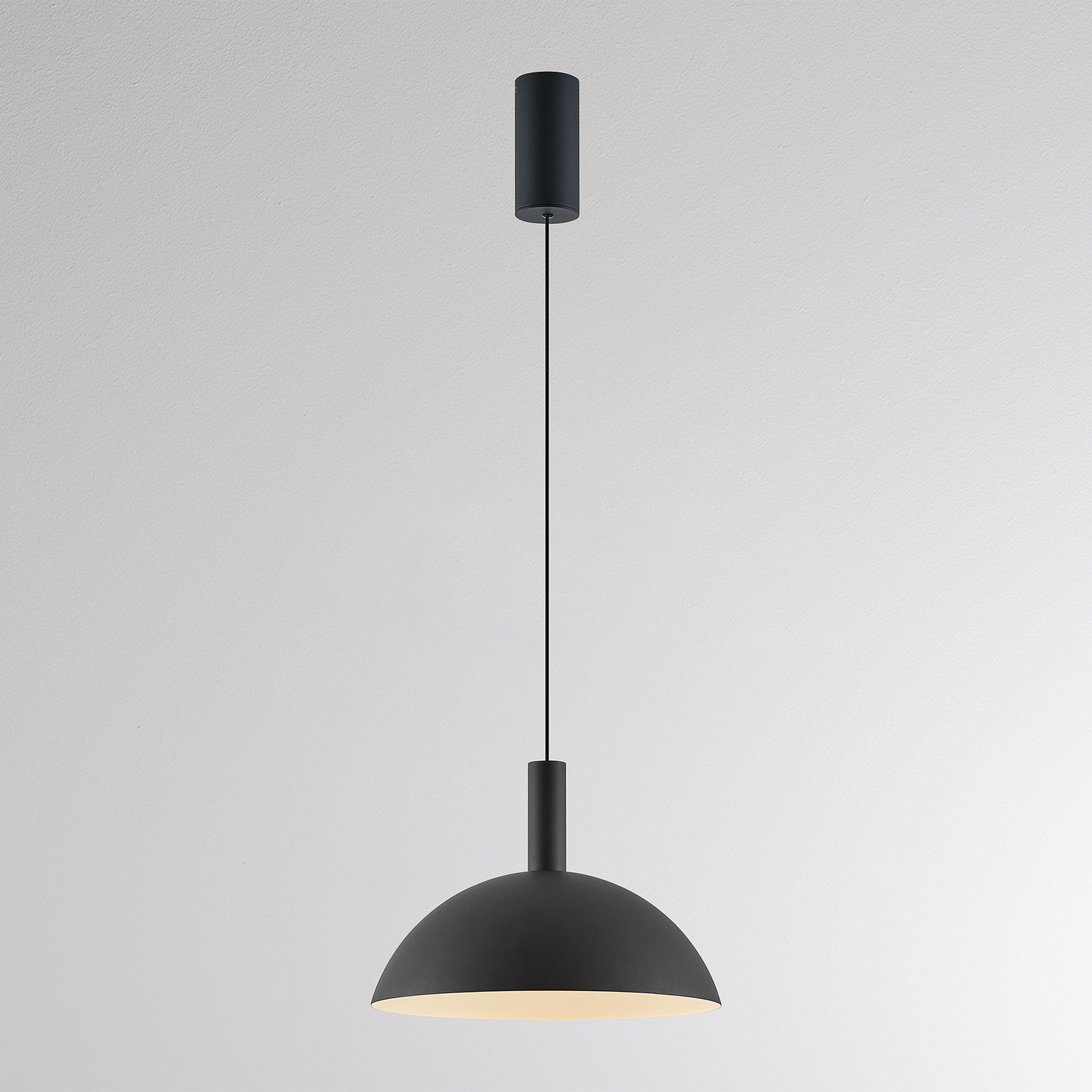 Molto Luce Lampă suspendată LED LORA II negru Ø 24 cm dimabil 40° CCT - Camera de zi / sufragerie - Modern - Metal