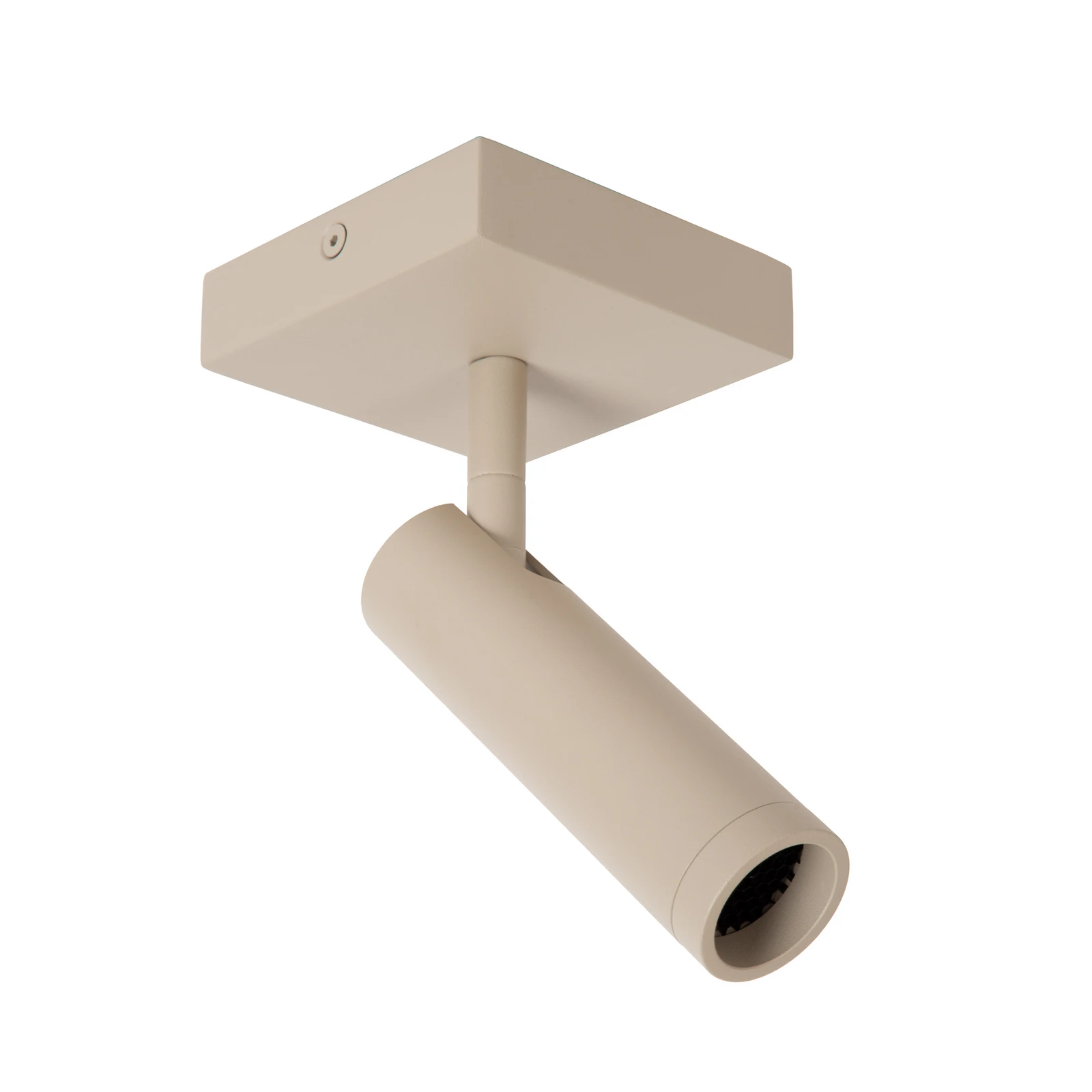 Deckenstrahler Grado, Länge 10 cm, taupe, Metall