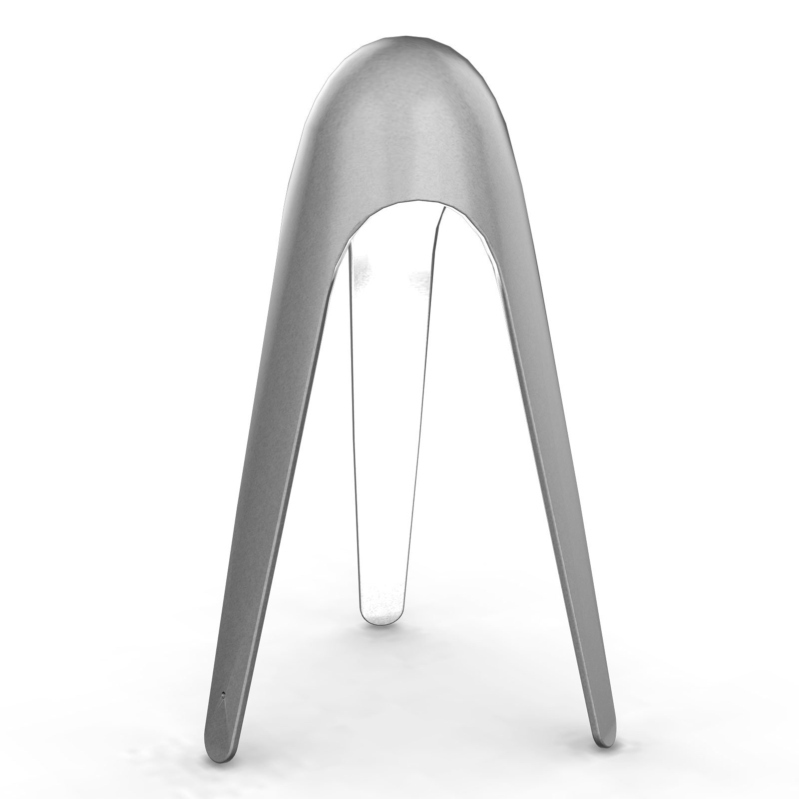 Martinelli Luce Cyborg – stolná LED lampa, sivá