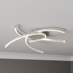Lindby Katris LED-kattovalaisin, 58 cm, alumiini