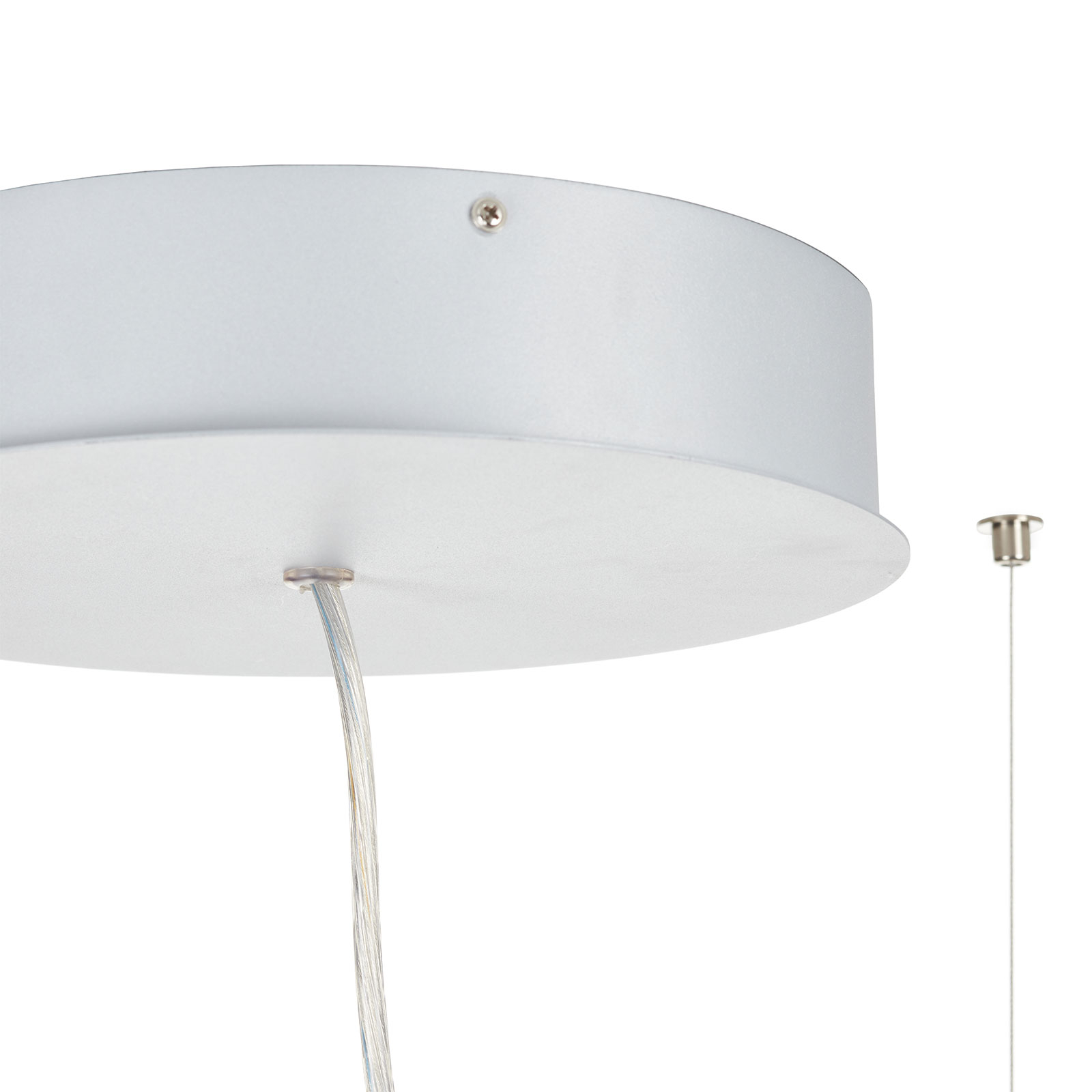 Arcchio Pietro LED hanglamp zilver Ø 70cm