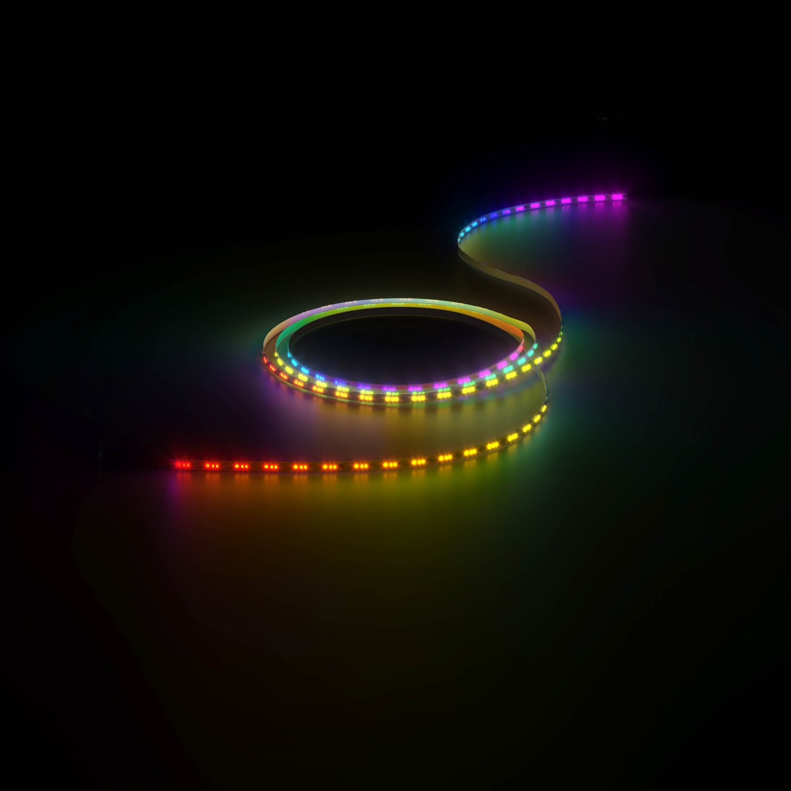 Calex LED-Strip Vibey, pikkus 2 m, pistik, kaugjuhtimispult, RGB, CCT