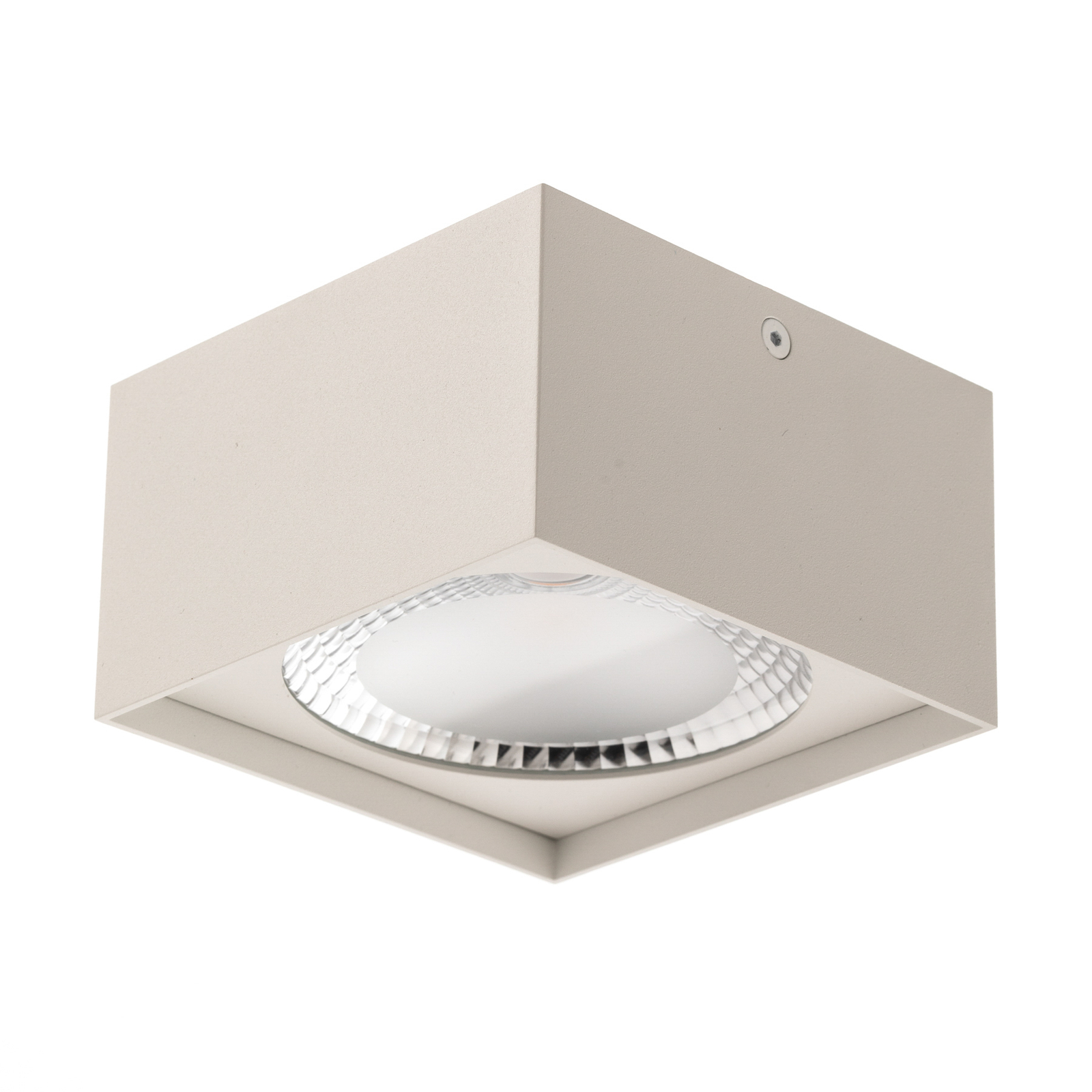 Helestra Kari LED φωτιστικό οροφής, γωνιακό, λευκό
