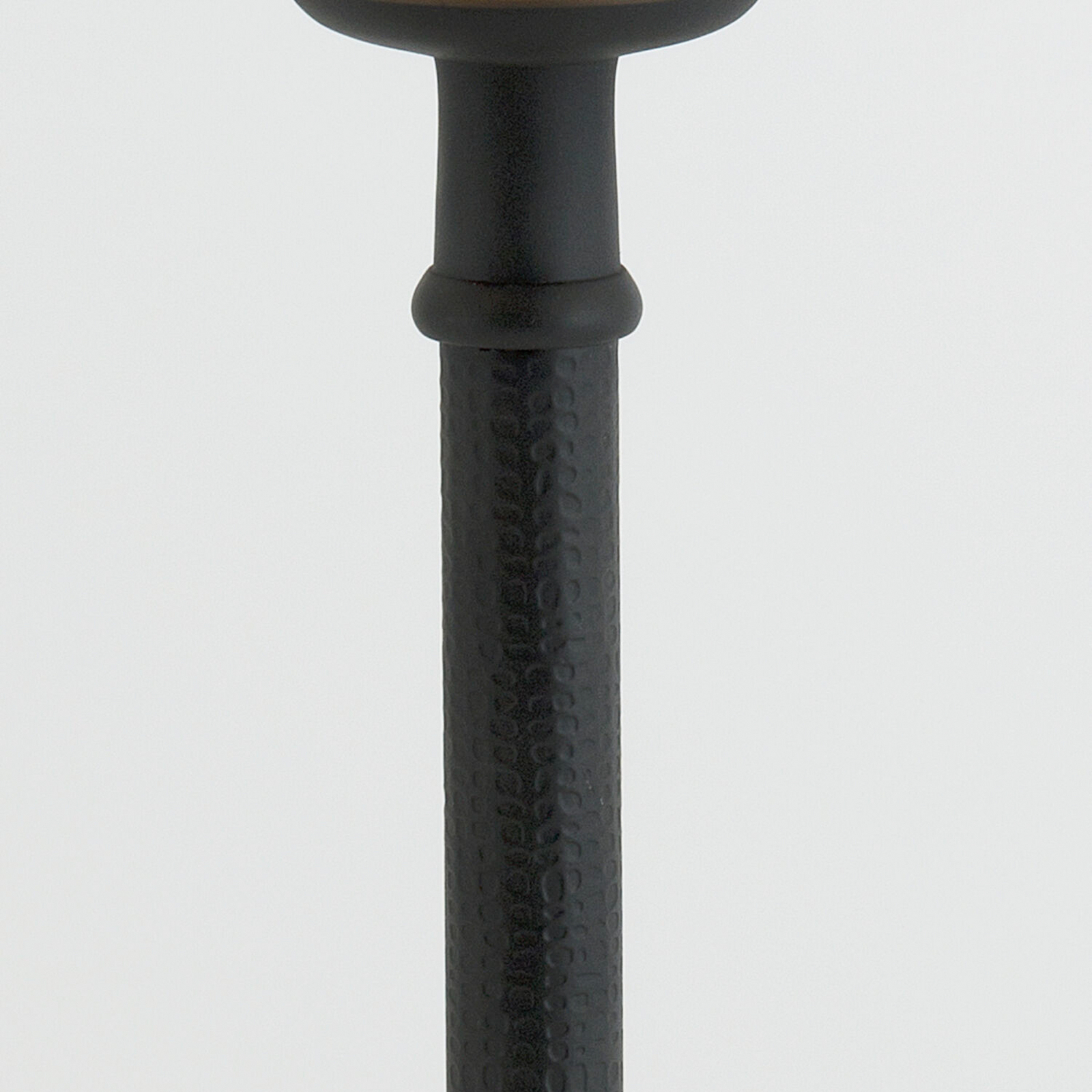 Bordlampe PALMARIA, svart/hvit, høyde 52 cm, metall, E14