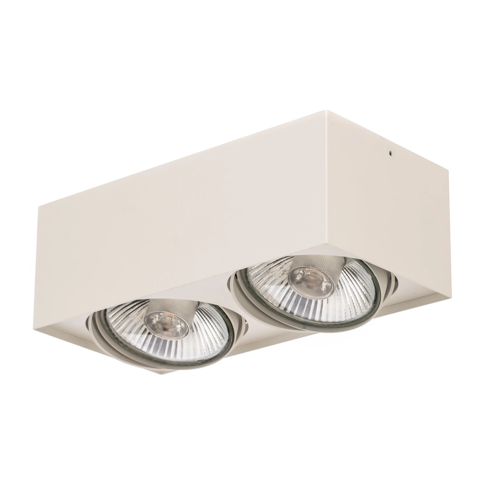 Ronda ceiling spotlight, 2-bulb, white