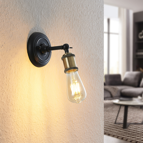 Lindby Aturia vägglampa i antik design