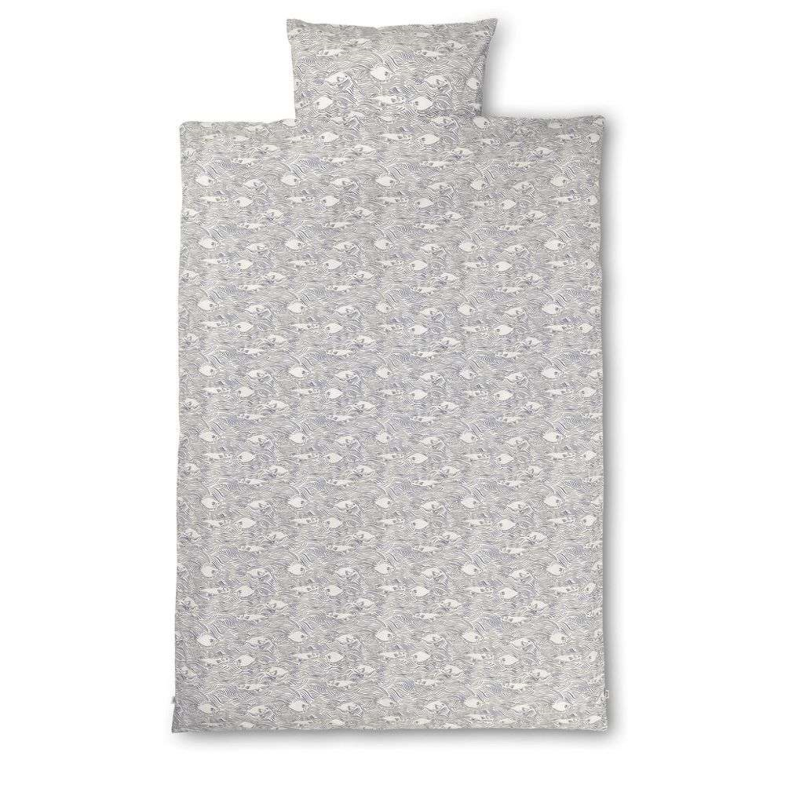 Stream Bedding 140x200 Off-White - ferm LIVING