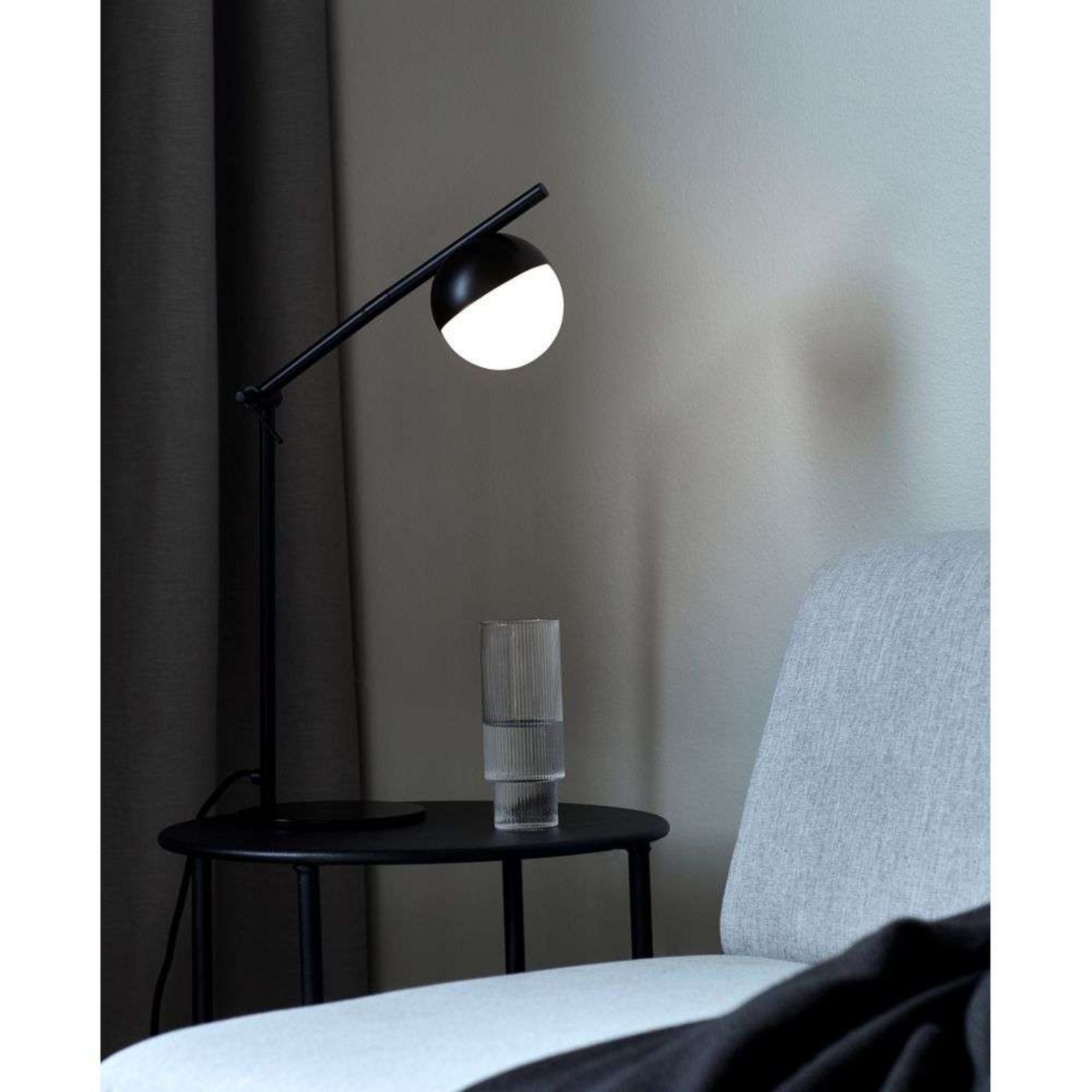 Contina Lampă de Masă Black - Nordlux