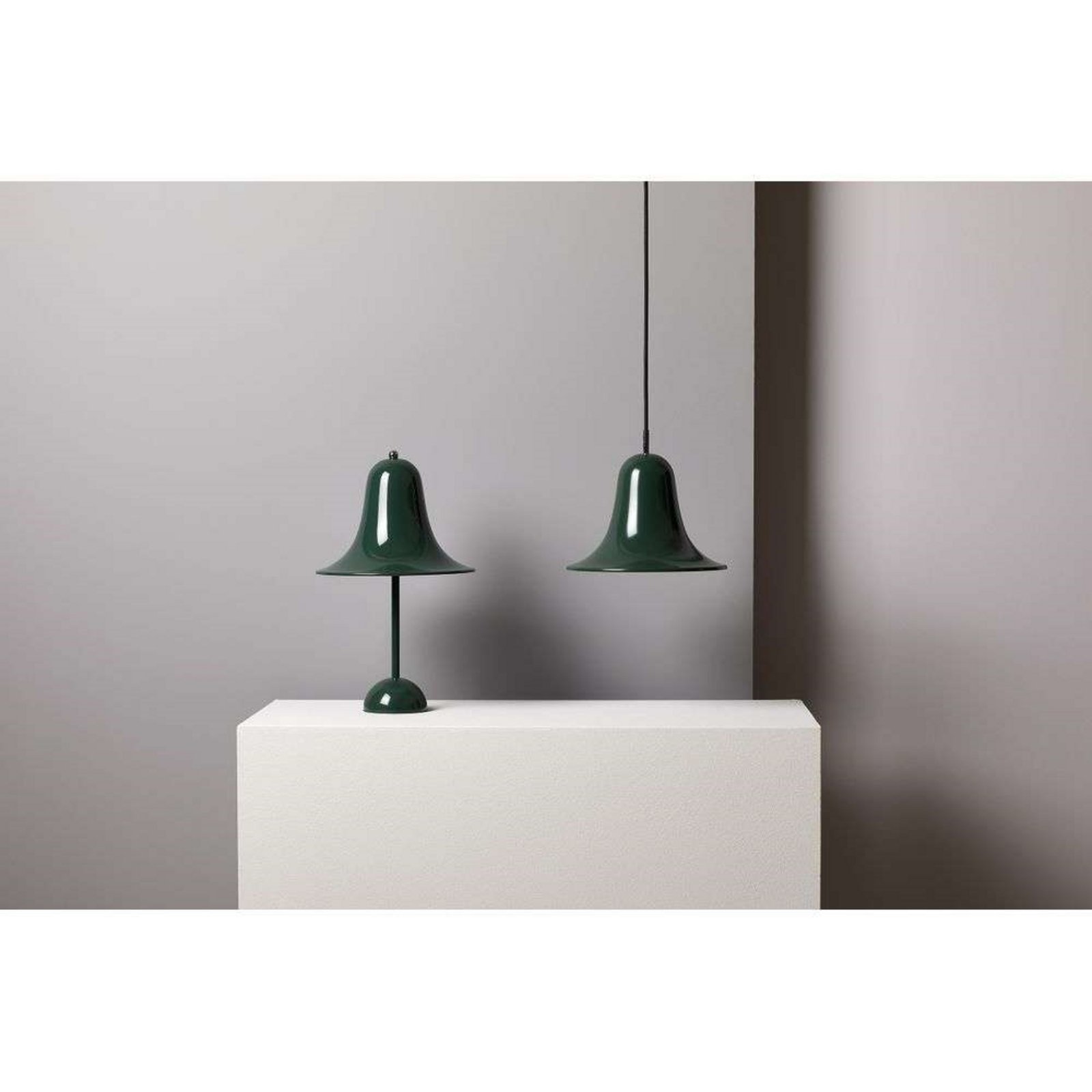 Pantop Taklampa Ø23 Dark Green - Verpan