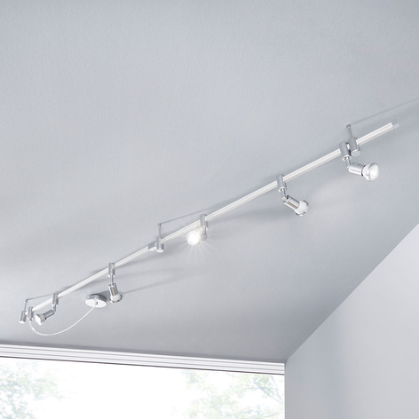 Dimbar LED-skenspotlight Marwa, 5 ljuskällor
