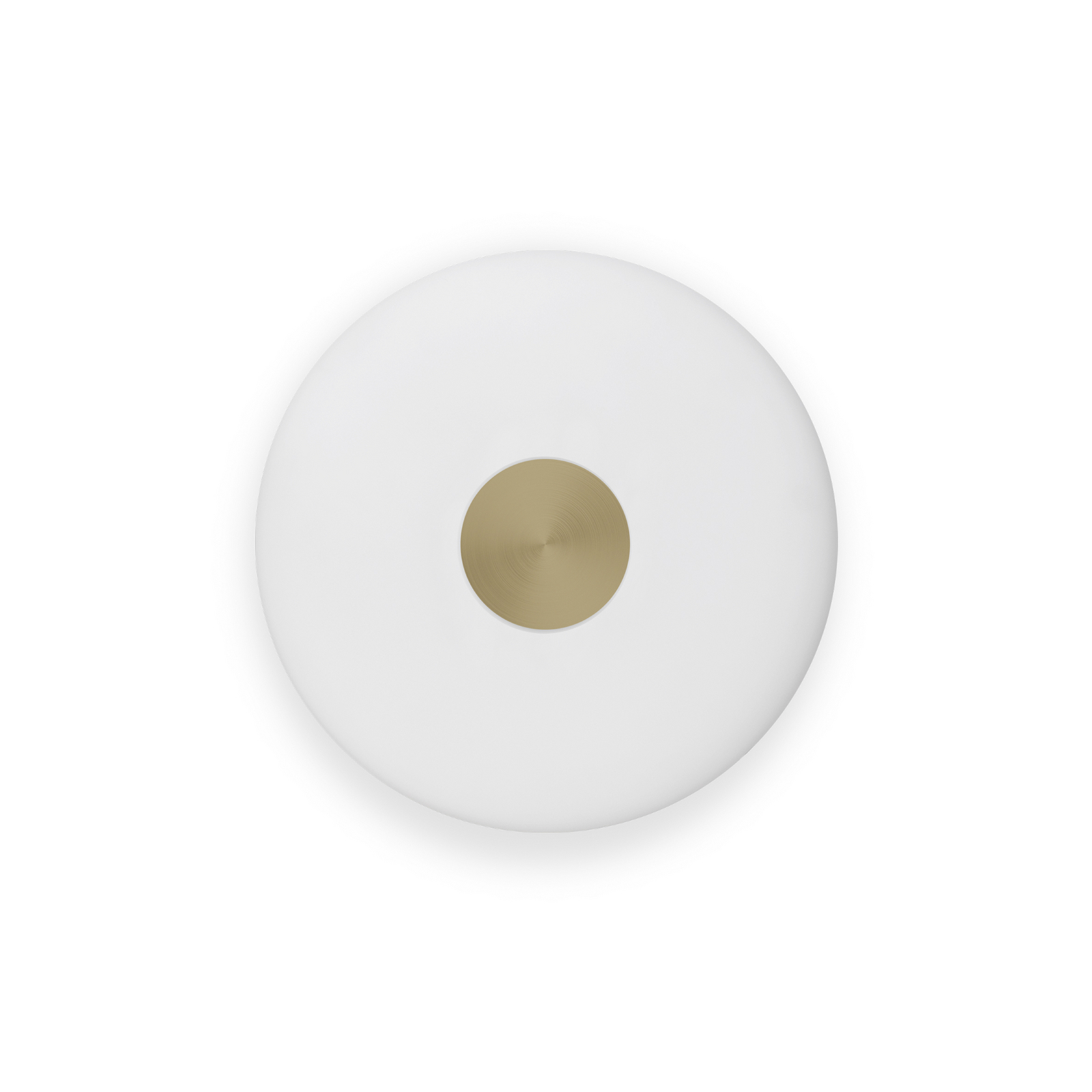 Candeeiro de parede LED Northern Glint, Ø 36 cm, vidro, branco opalino