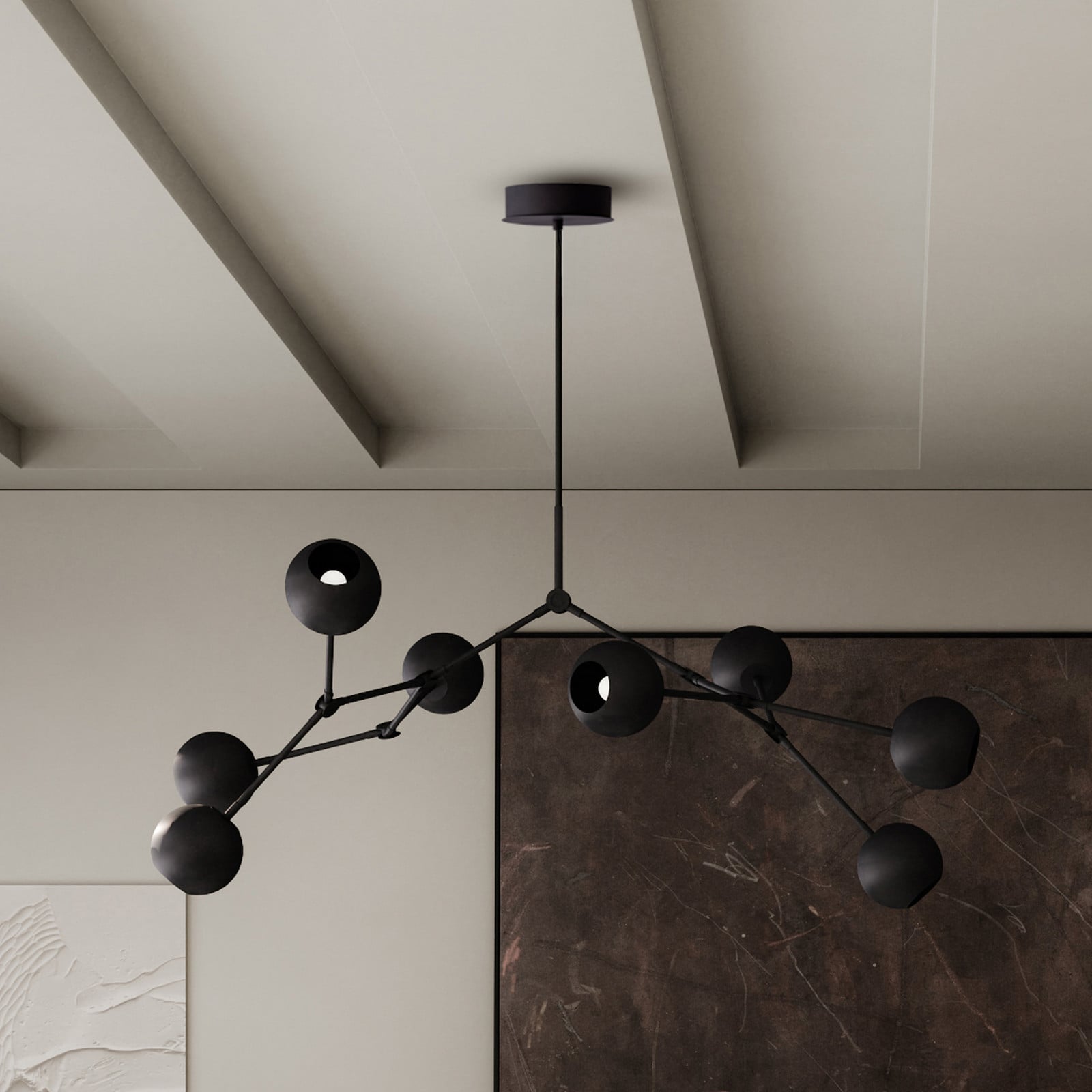 Lustre Drop Globe noir E14 - 101 Copenhagen