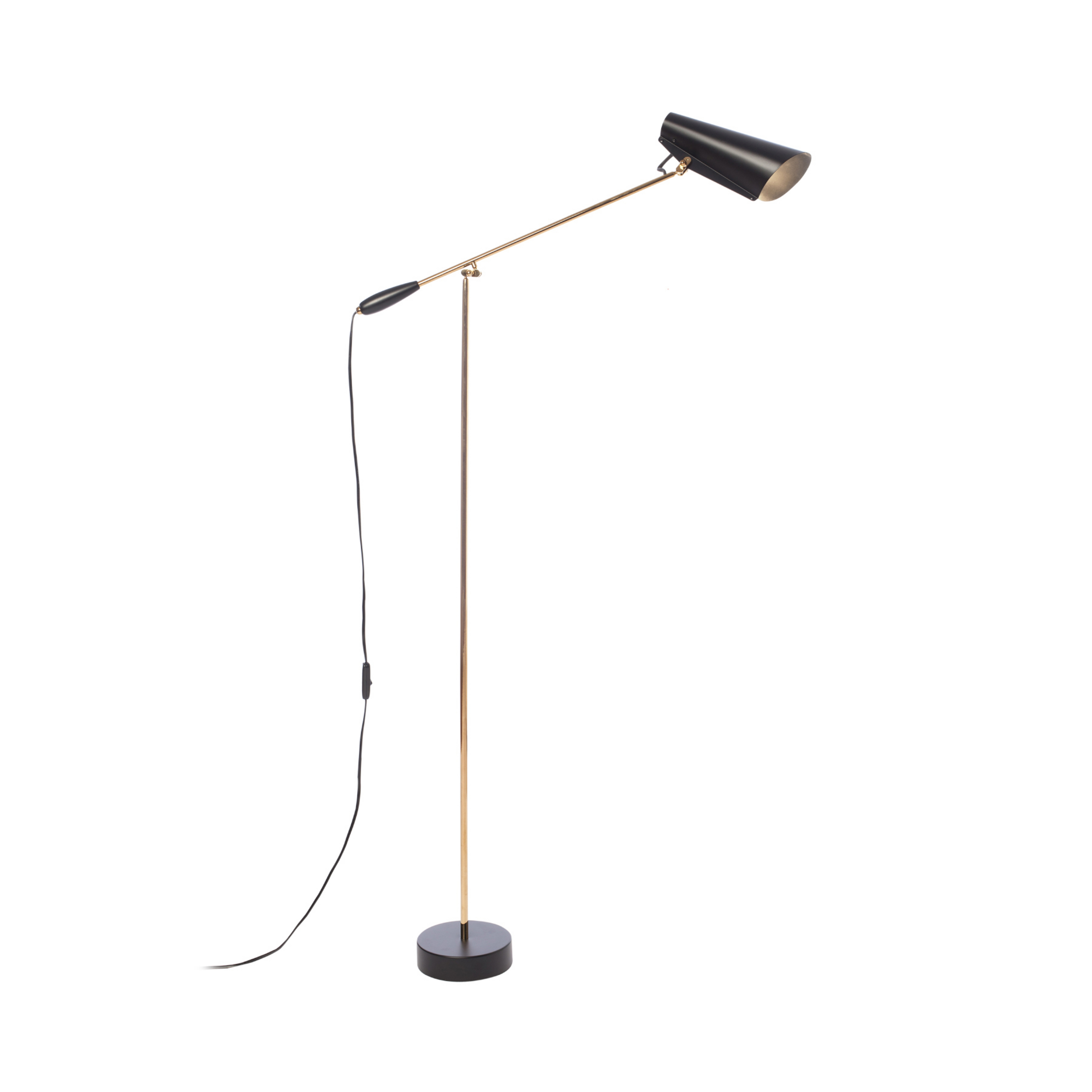 Birdy Candeeiro de Pé Black/Brass - Northern