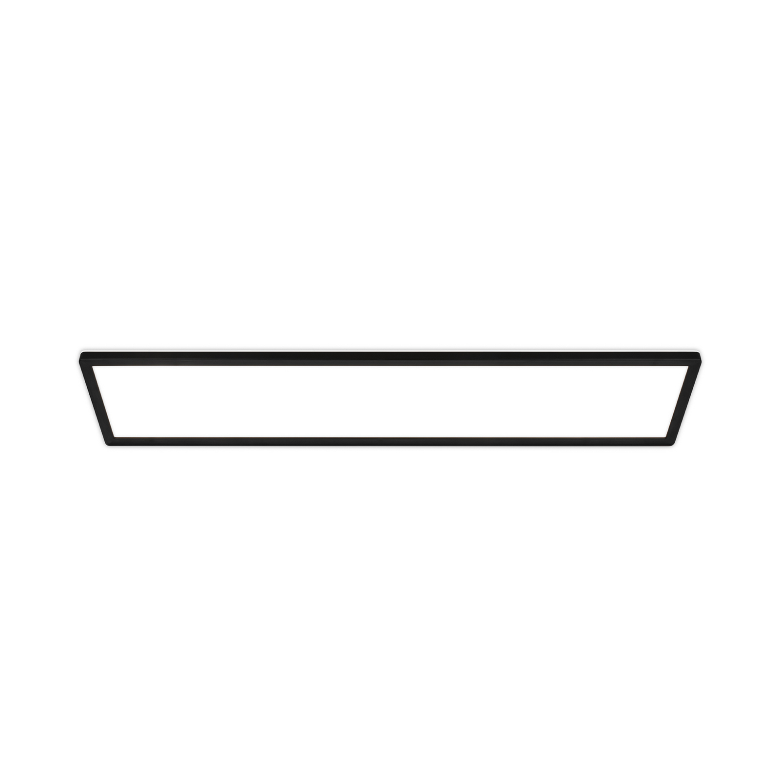 LED paneel Shallow aan/uit, 98 x 20 cm, zwart, 840 achtergrondverlichting