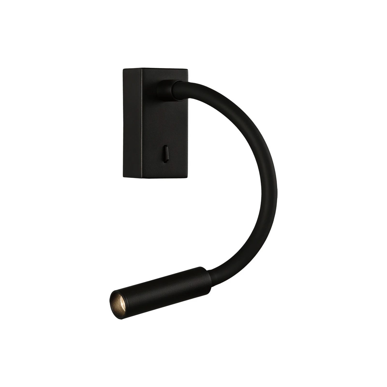 Lampada a LED da lettura a parete Cio, interruttore, braccio flessibile, 930,