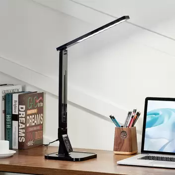 Lampe de bureau LED Kuno avec port USB