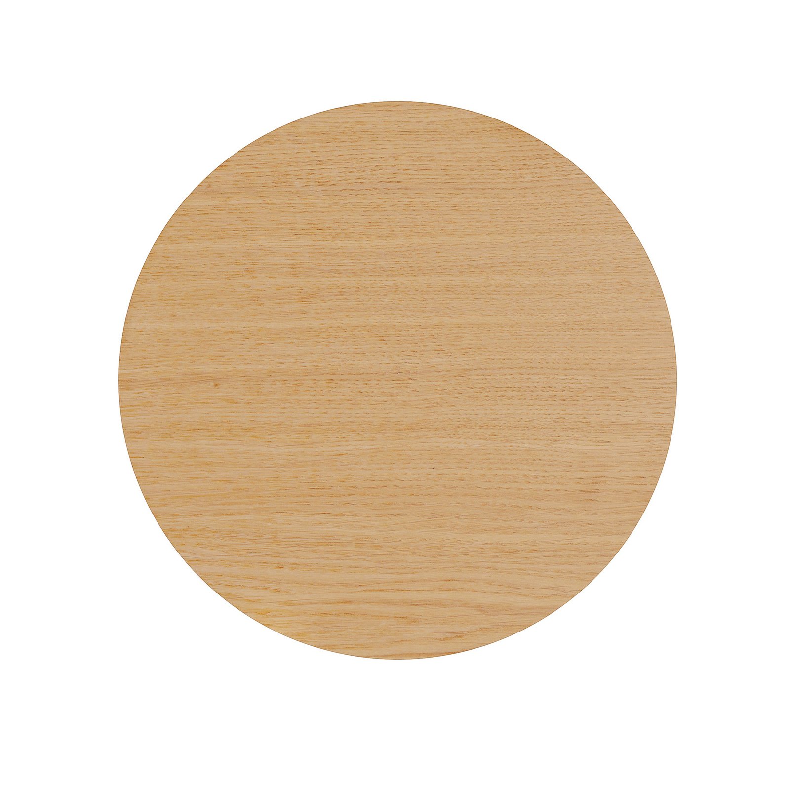 Luna Wood Wandleuchte, Ø 30 cm, Eichenholz, Envostar
