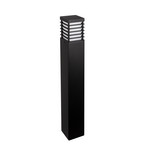 Lampă stâlpișor Halmstad 85 cm, suport de beton, negru - Norlys