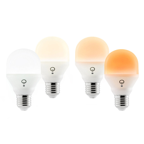 LIFX Mini Day&Dusk LED-Lampe, E27 9W, 4er Packung