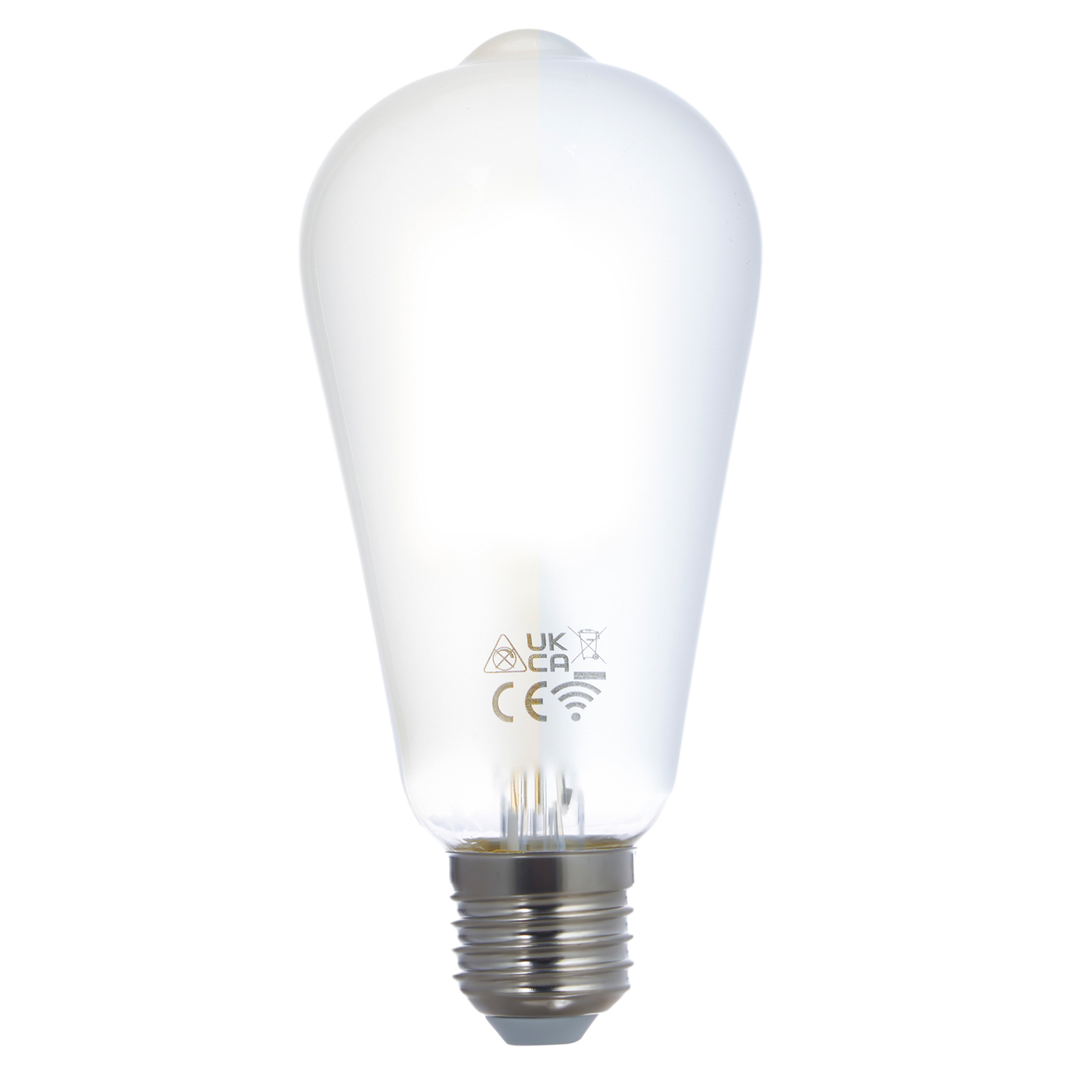 Smart LED-E27 ST64 7W WLAN matná tunable white