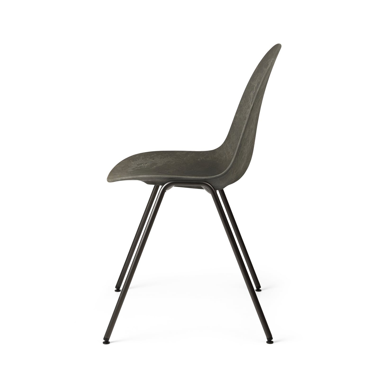 Tabouret de bar Eternity, marron, acier, hauteur 87,5 cm - Mater