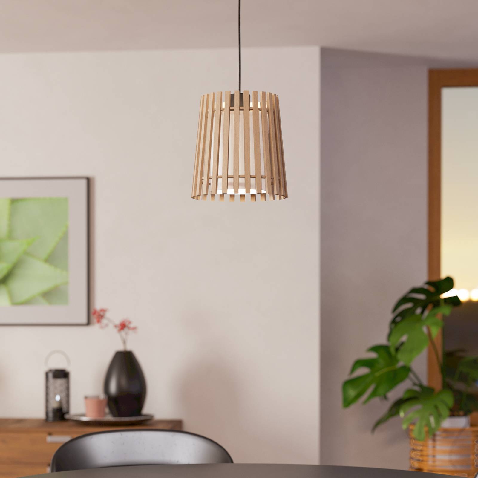 Hängeleuchte Fattoria mit Doppelschirm, einflammig günstig online kaufen