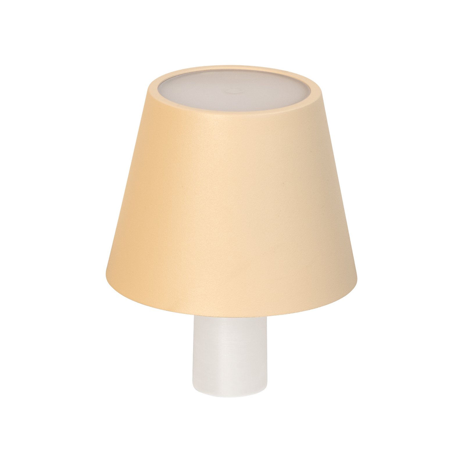 LED-fleslamp Fiocco, zandkleurig, CCT, IP54, dimbaar LED-fleslamp Fiocco, zandkleurig, CCT, IP54, dimbaar