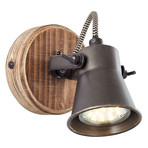 Wall spotlight Seed black