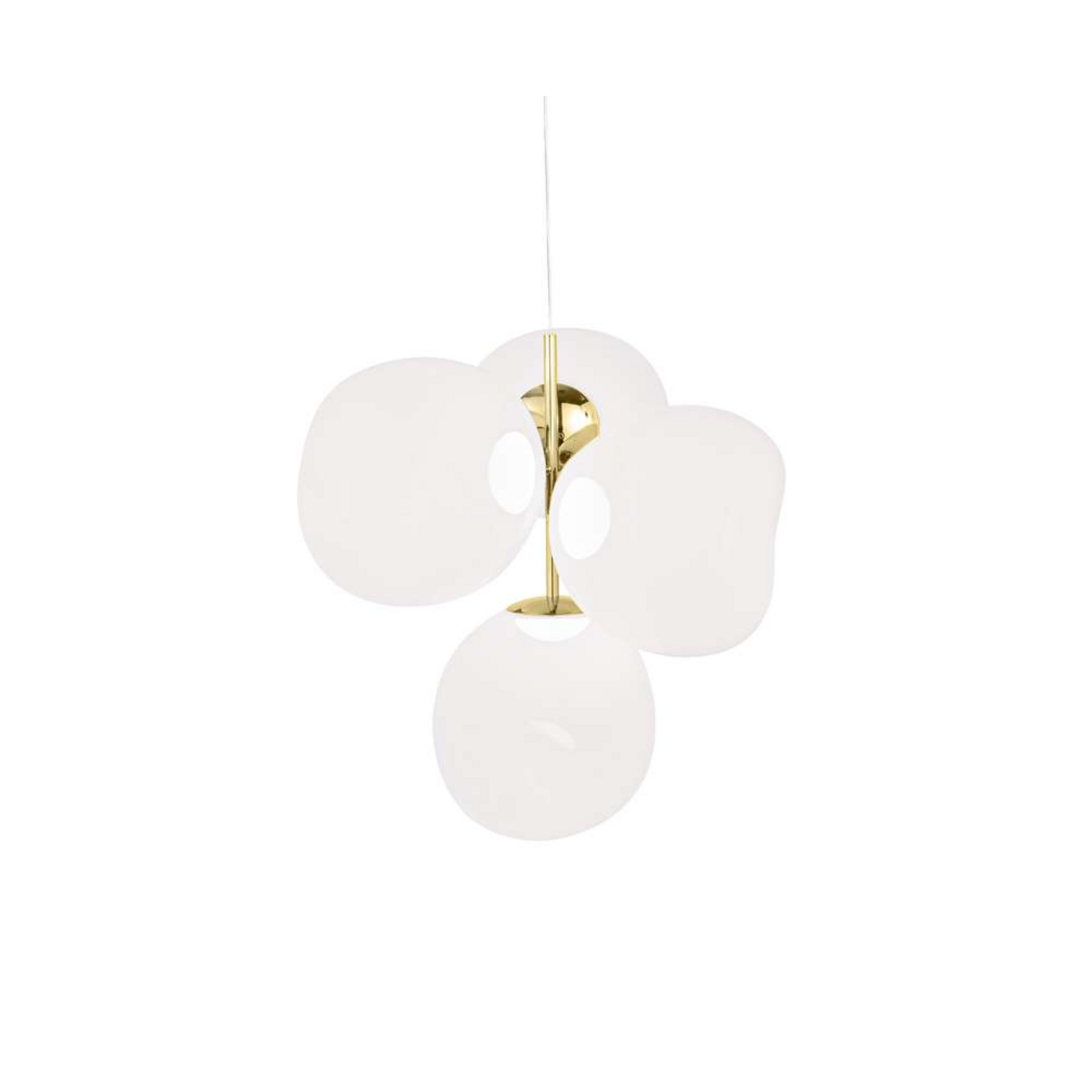 Melt Plafoniere Mini Opal/Gold - Tom Dixon