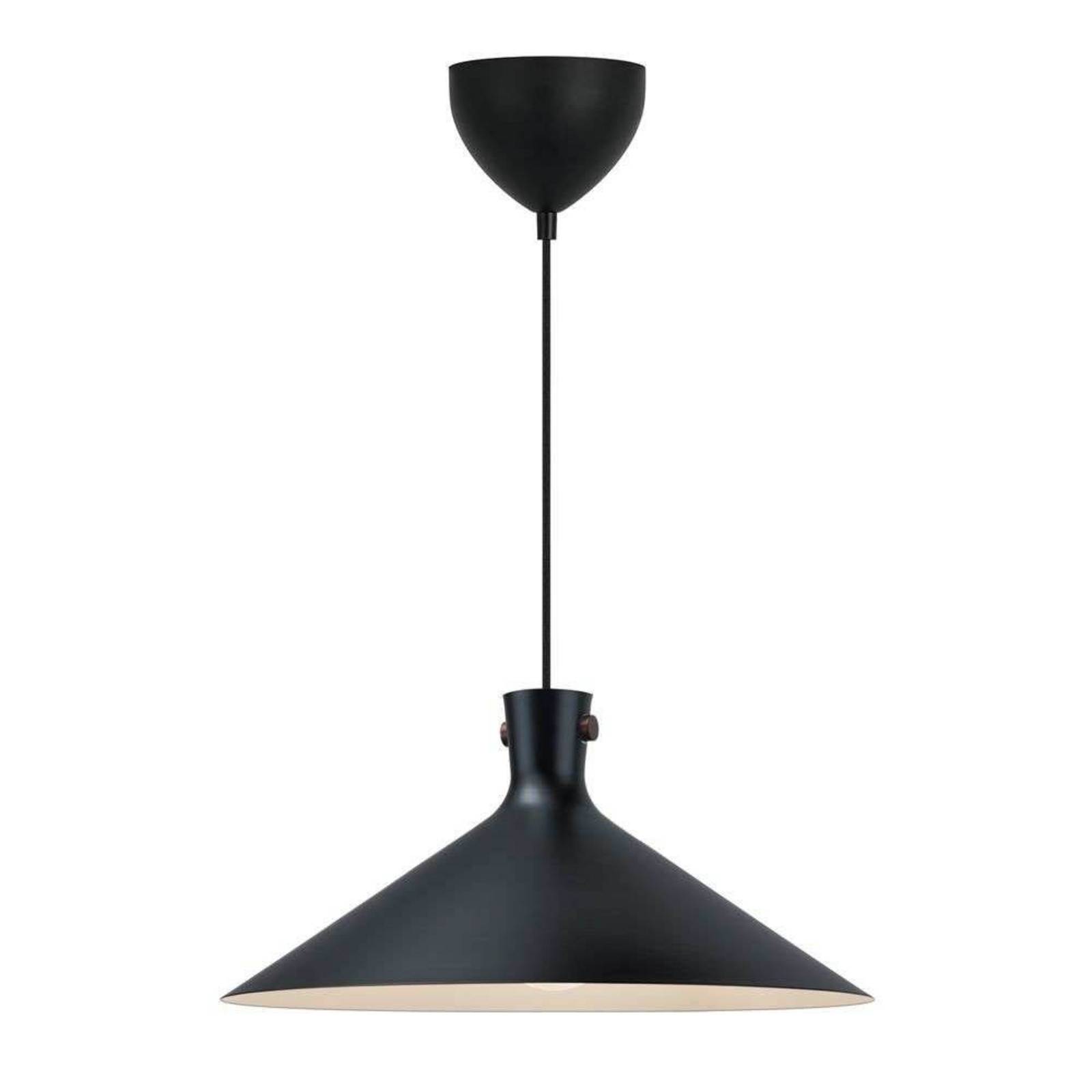 Pendelleuchte Dorina, schwarz, Ø 45 cm, Metall günstig online kaufen