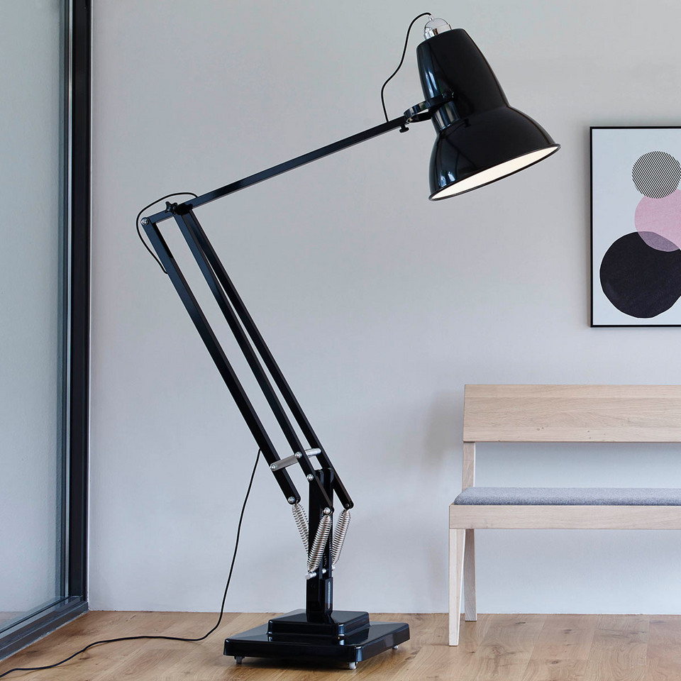 Anglepoise Original 1227 Giant golvlampa, svart från Anglepoise