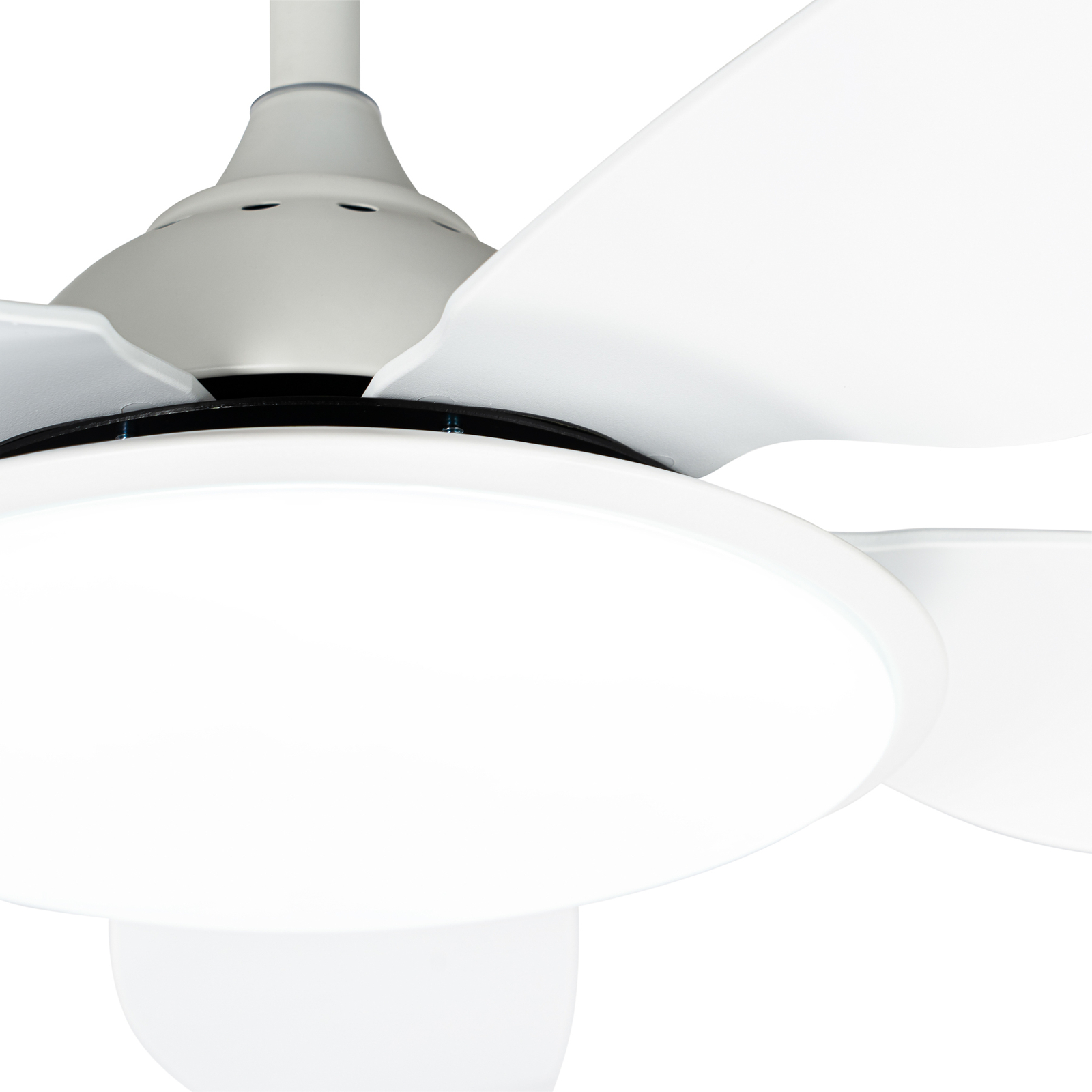 Starluna Kajima stropný LED ventilátor, biela