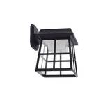 Lindby Solar LED wall light Latarka, height 24 cm, sensor