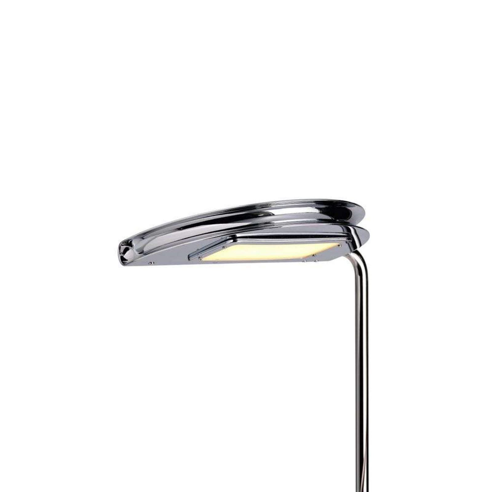 Mezzaluna Lampadar White Marble/Chrome - DCW