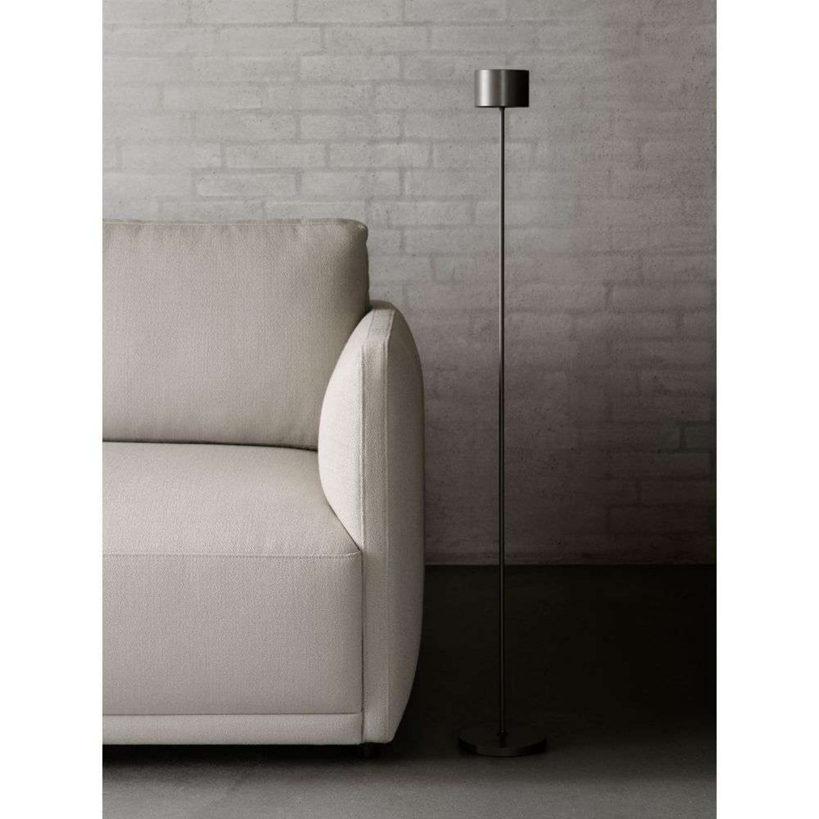 Farol Portable Gulvlampe Burned Metal/Metallic Blomus - Terrasse - Aluminium