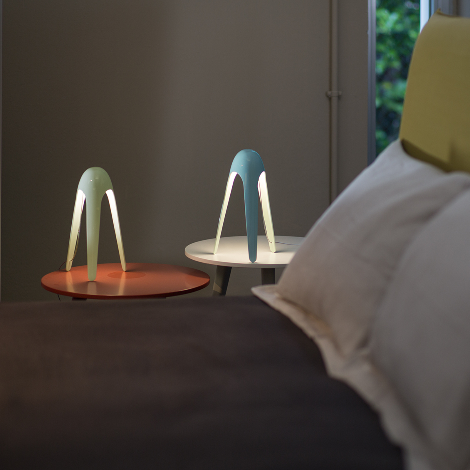 Cyborg Stolní Lampa Blue - Martinelli Luce