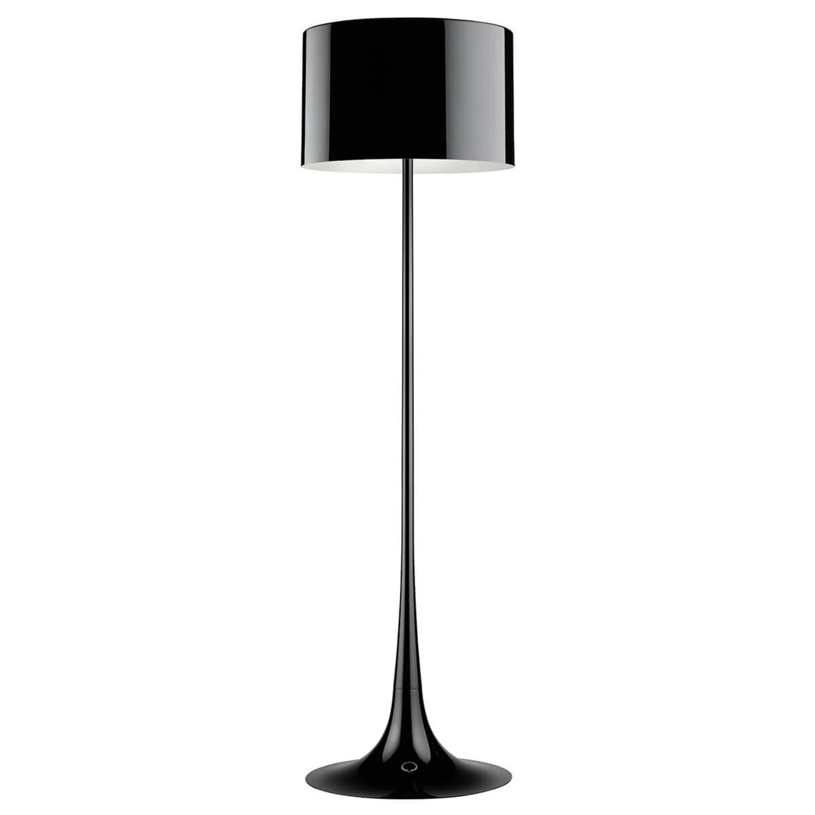 FLOS Spun Light F - lámpara de pie negra