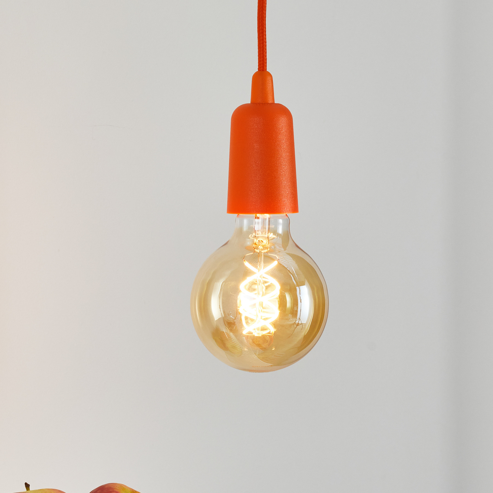 Brasil viseća svjetiljka, narančasta, jedna žarulja