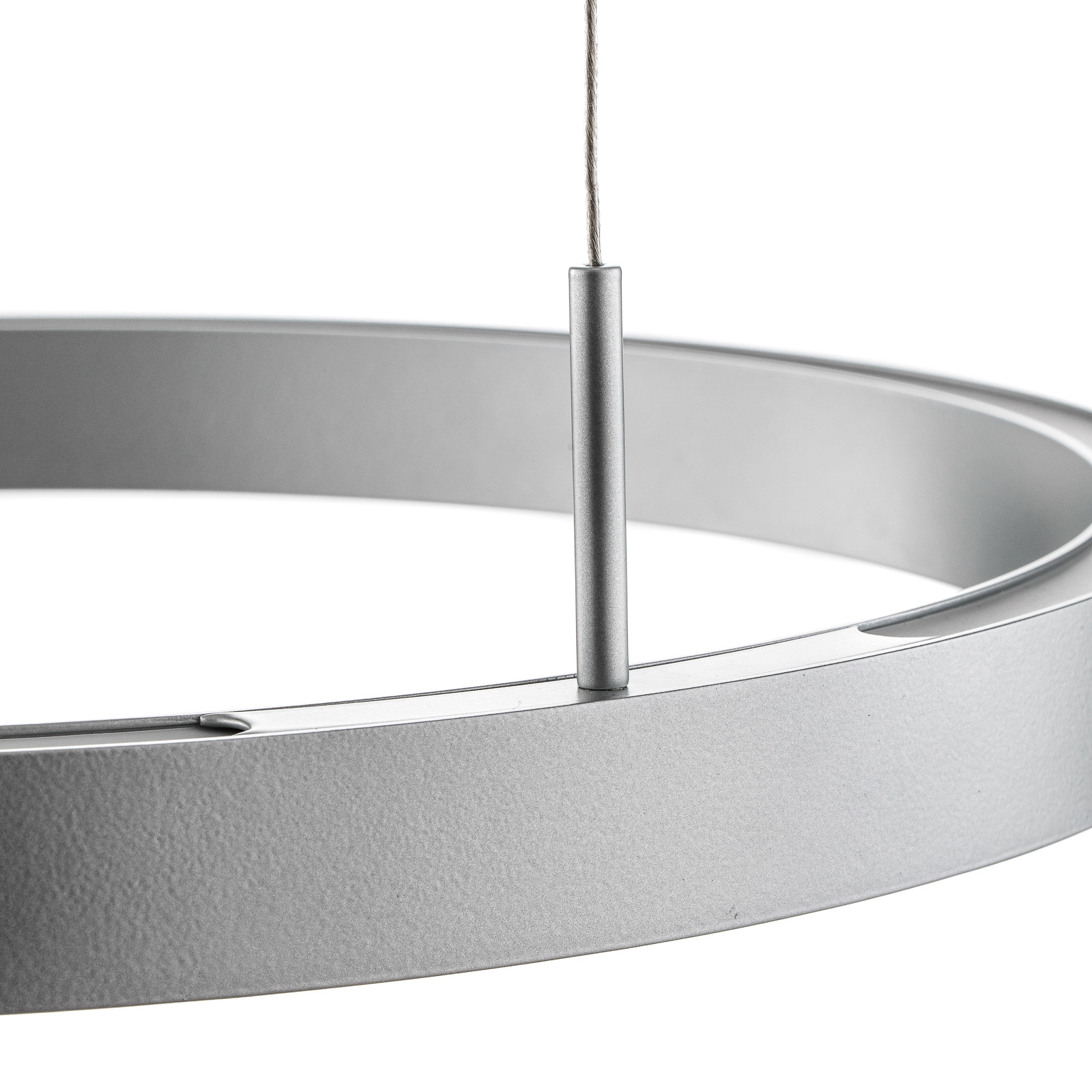Bopp Float LED hanglamp gebaarbediening aluminium