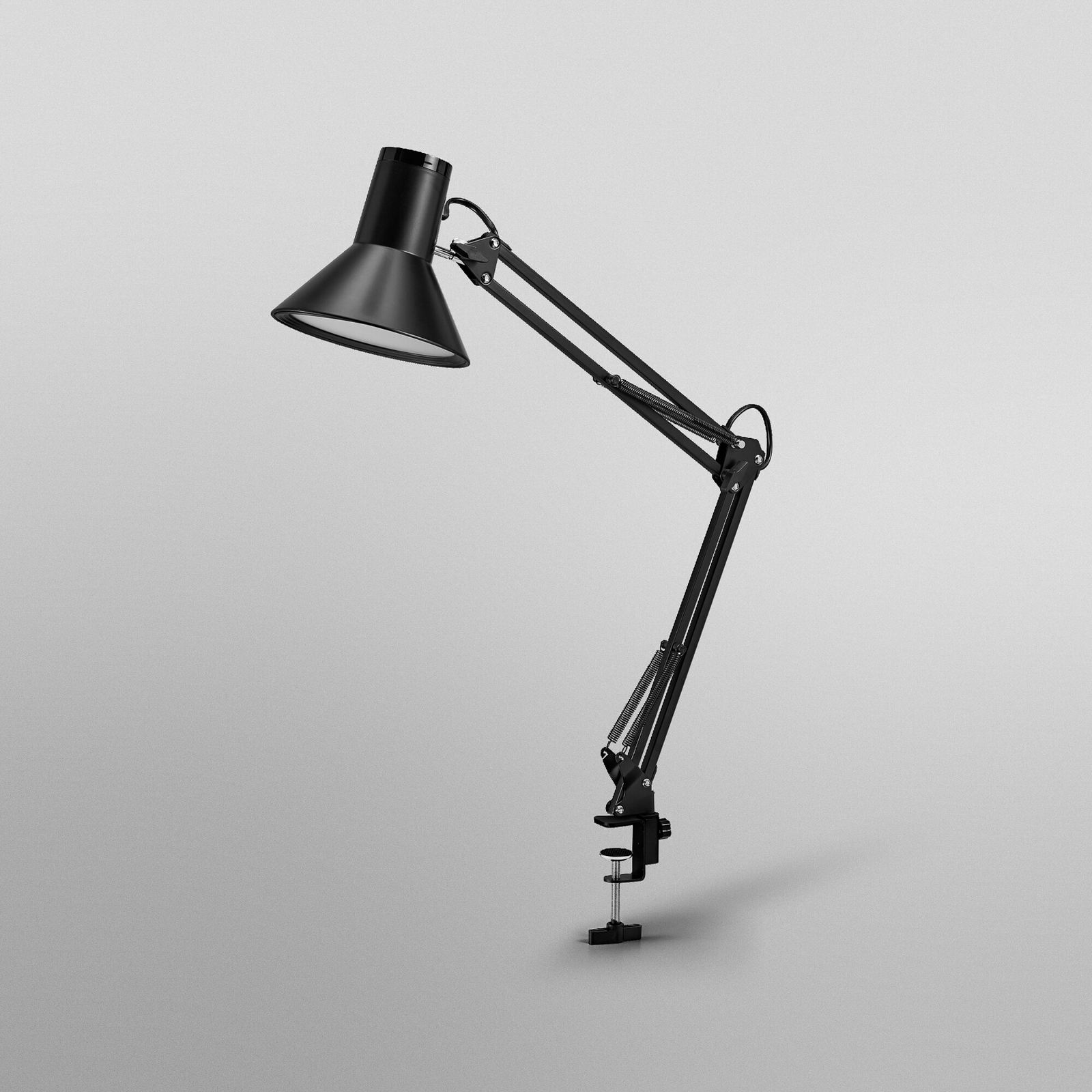 OSRAM LED klemlamp Office Line Desk Retro zwart 3.000K