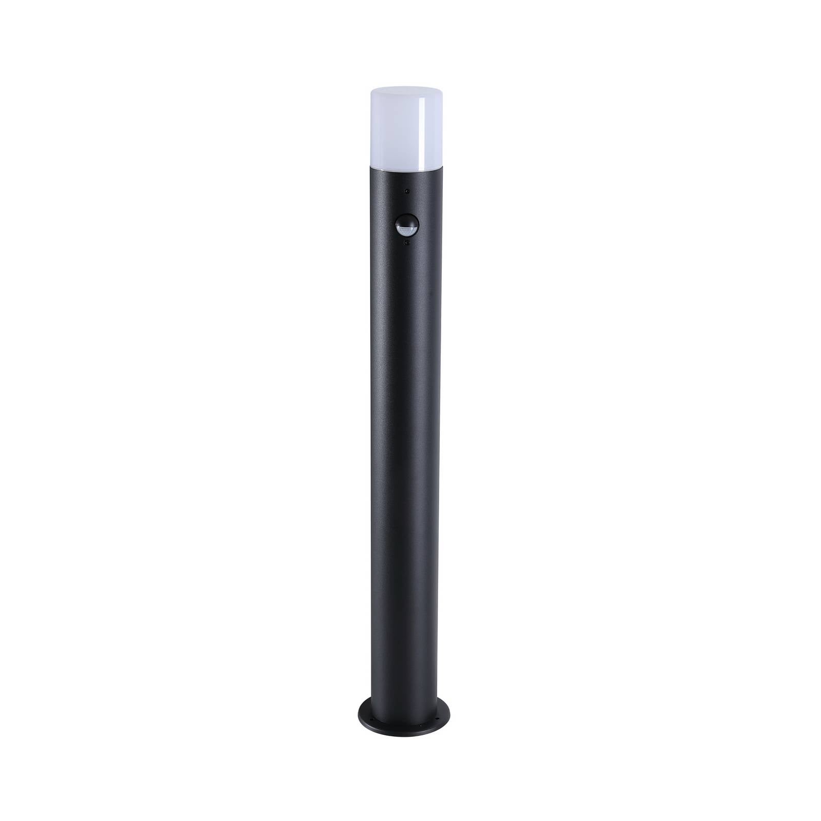Wegeleuchte Cannes, Höhe 80 cm, schwarz, Metall, Sensor