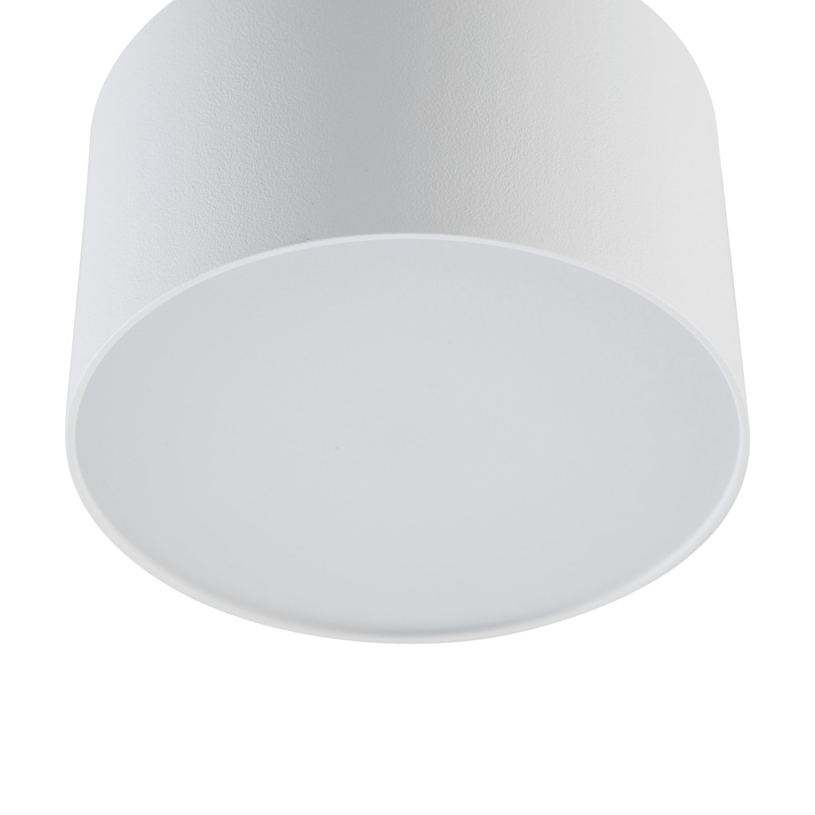 Spot LED Nivoria de Lindby, Ø 11 cm, 9 W, blanc, métal